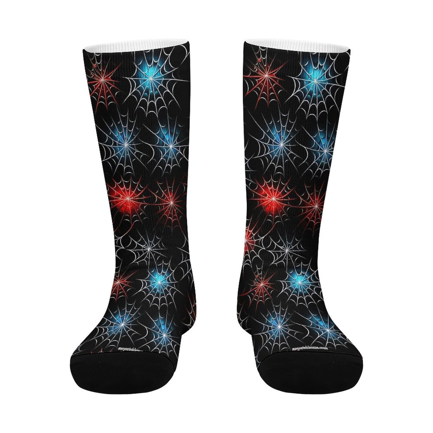 Colorful Spider Webs, Children’s Polyester Socks