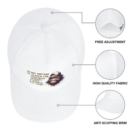 Bigfoot / Sasquatch “Do not mistake..", Baseball Cap – 8 Colors