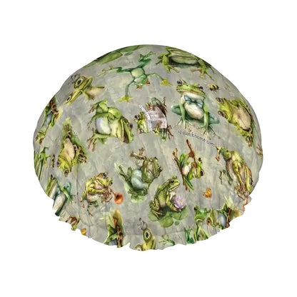 10 Animal Designs, Reusable Shower Cap