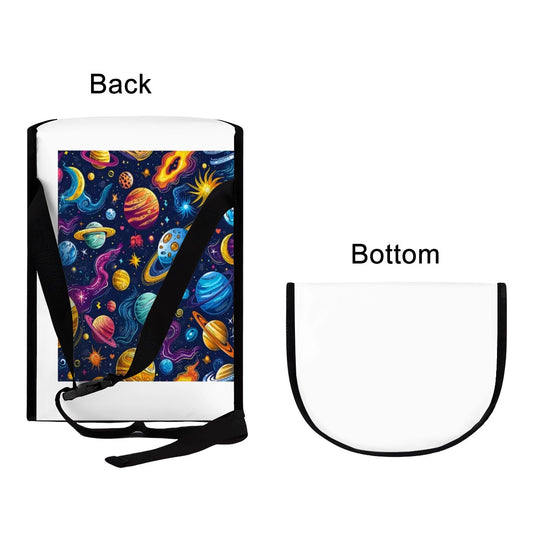 12 Galaxy / Outer Space Designs, Bucket-Shaped Car Trash Bag