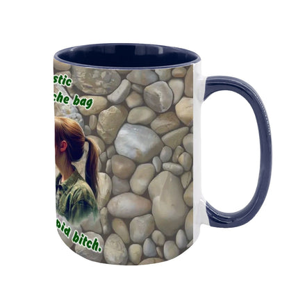 Sarcastic Sasquatch "I'll stop being..", Large 15 Ounce Colorful Mugs – Made In USA