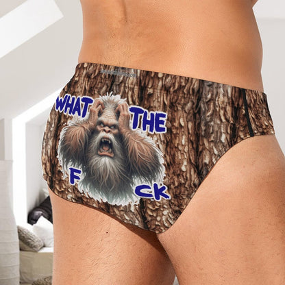 WTF Bigfoot / Sasquatch Milk Silk Men's Briefs