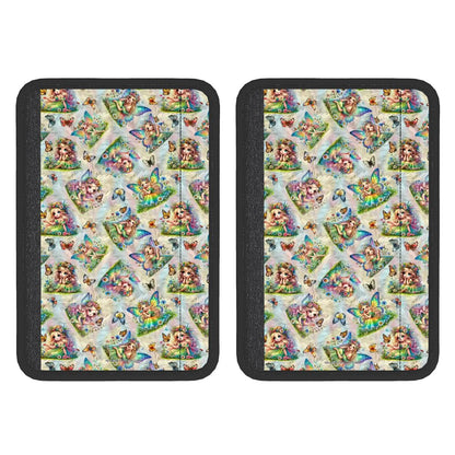6 Fairy Designs, Seat Belt Cover Pad For Adults 2 Pcs