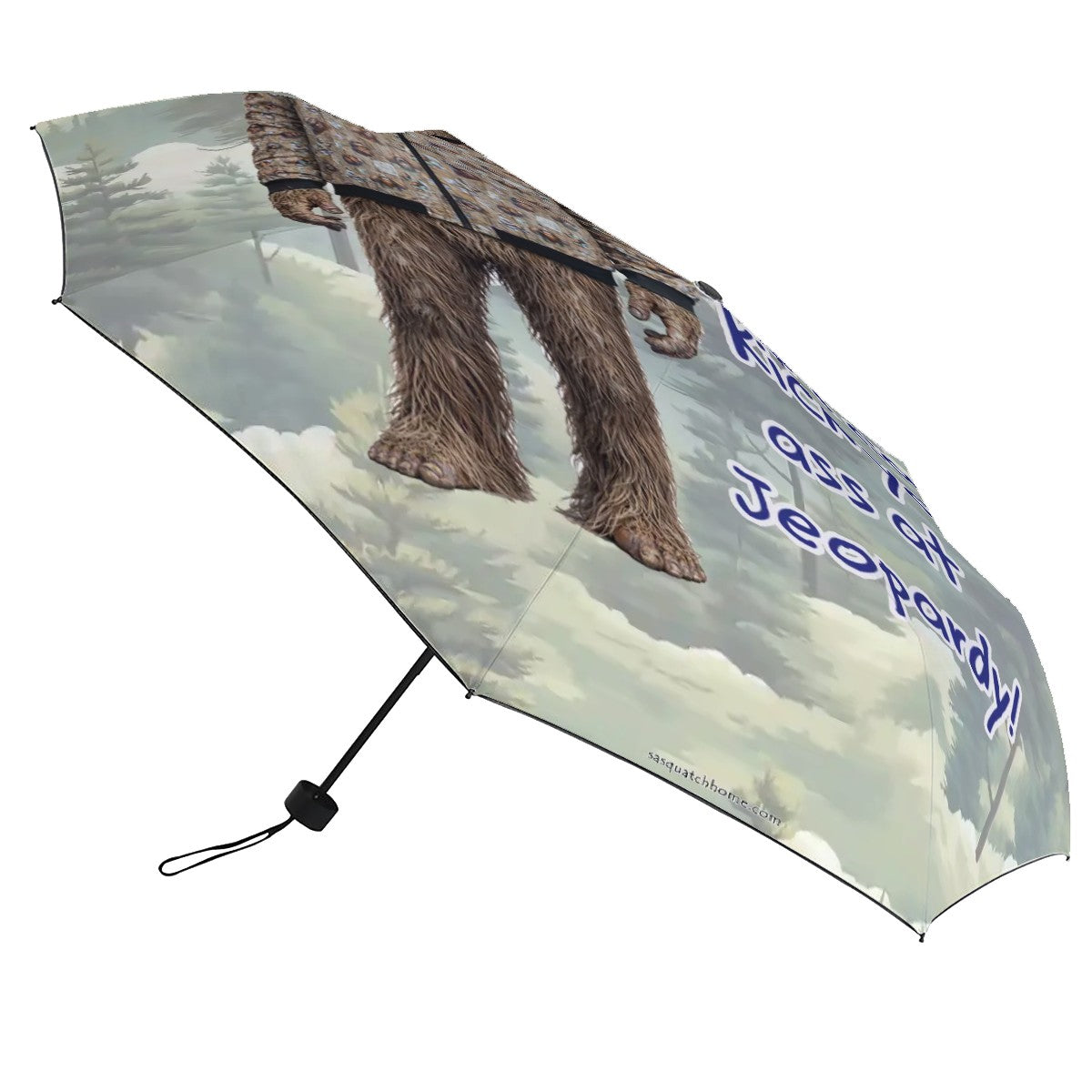 Sasquatch / Bigfoot Designs 38” UV Protection, Water Wicking Umbrella