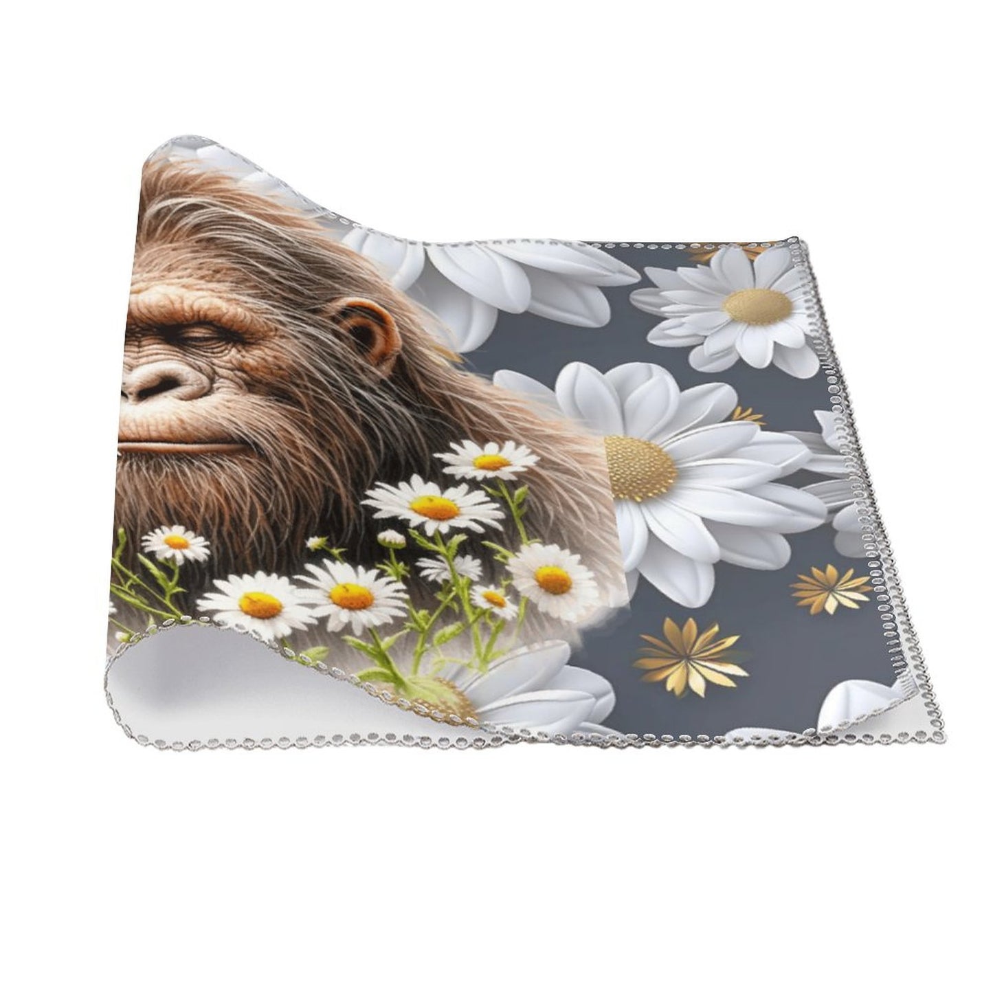 Sasquatch "Smell the Flowers" Placemat Set of 4
