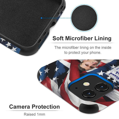 Charlie Kirk Memorial, Microfiber iPhone Case for iPhone 11 Series