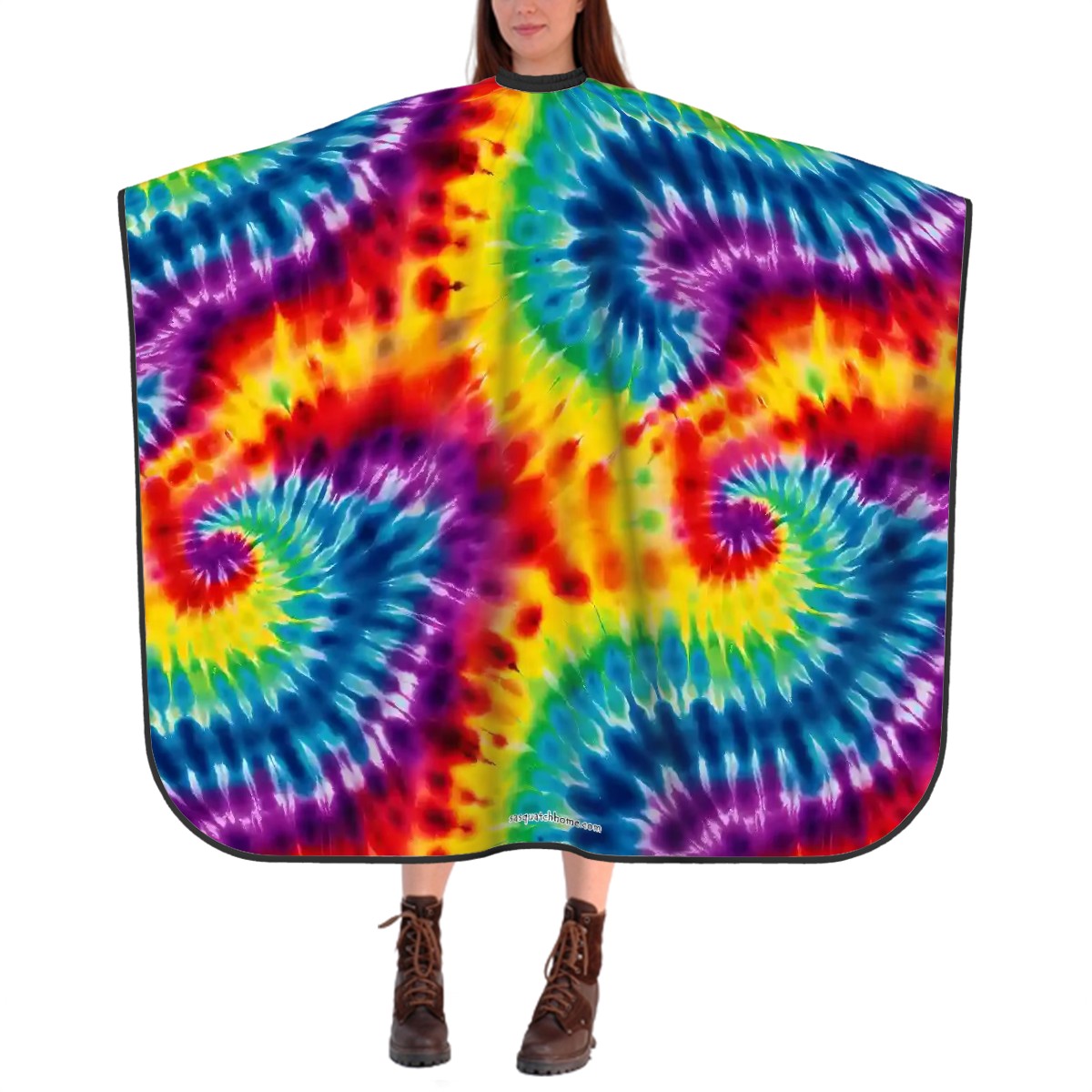 Adult Hair Cutting Cape - 19 Beautiful Tie Dye Designs