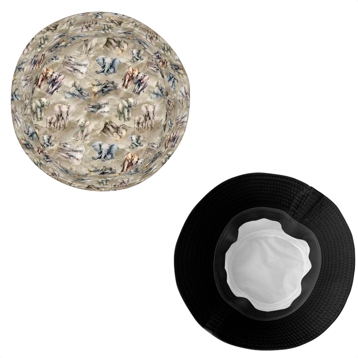 10 Animal Designs, Adult Bucket Hat