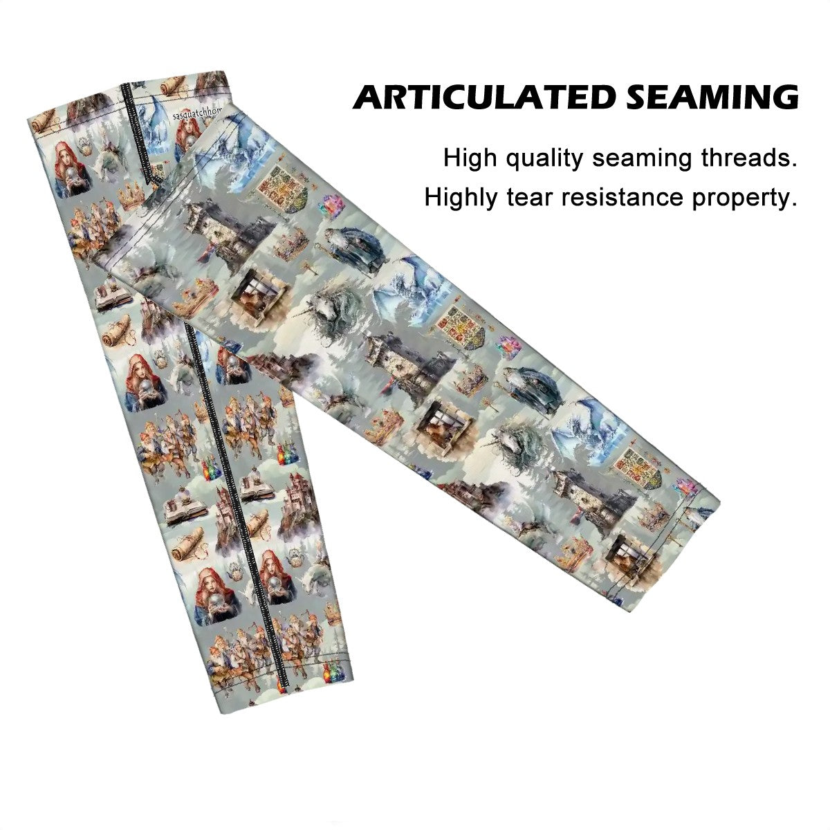Fantasy + Designs, Sun Protection Arm Sleeves - 20 Designs, Dragons, Smurfs, Zombies