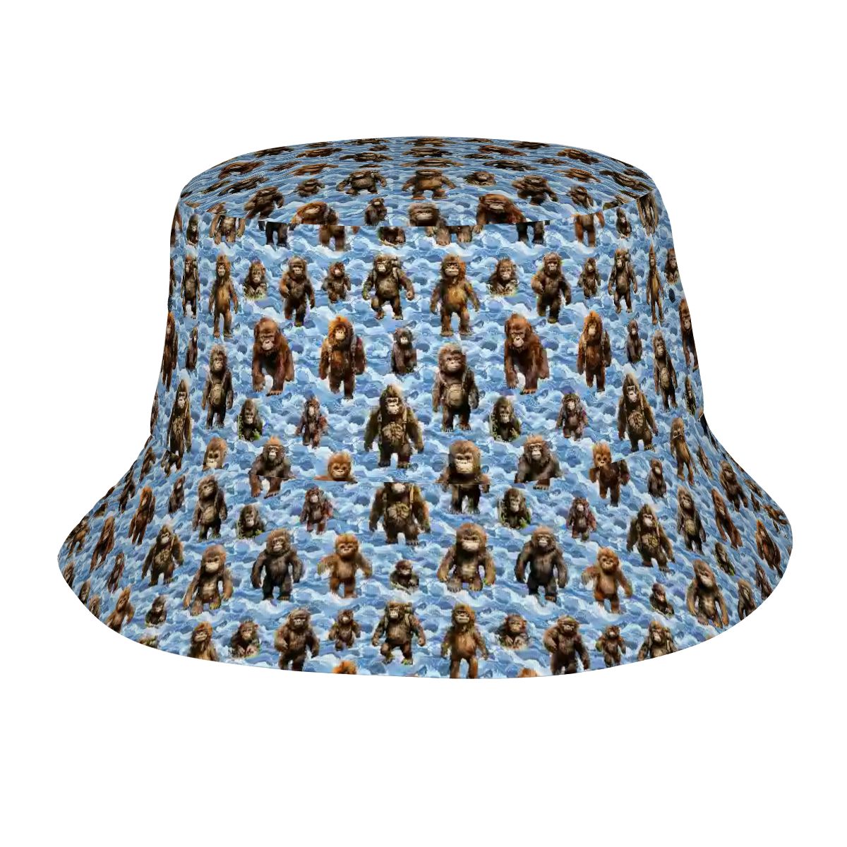 20 Bigfoot / Sasquatch Designs, Adult Bucket Hat