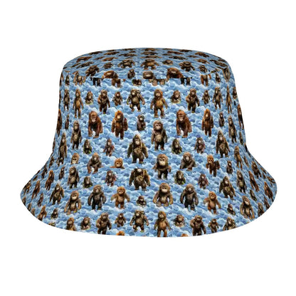 20 Bigfoot / Sasquatch Designs, Adult Bucket Hat