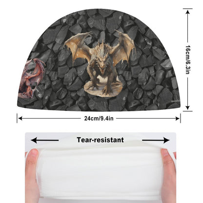 Dragon, Adult Swimming Cap