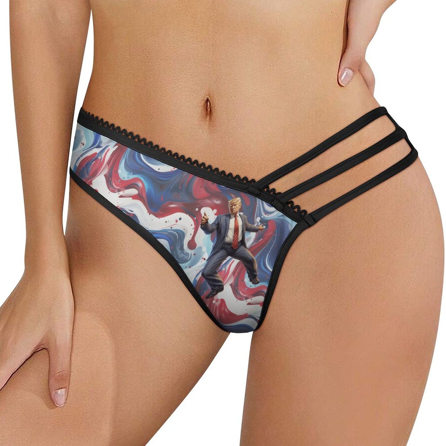 Donald Trump Dancing, Sexy G String for Women