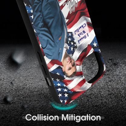 Charlie Kirk Memorial, TPU Apple iPhone 15 Series Case