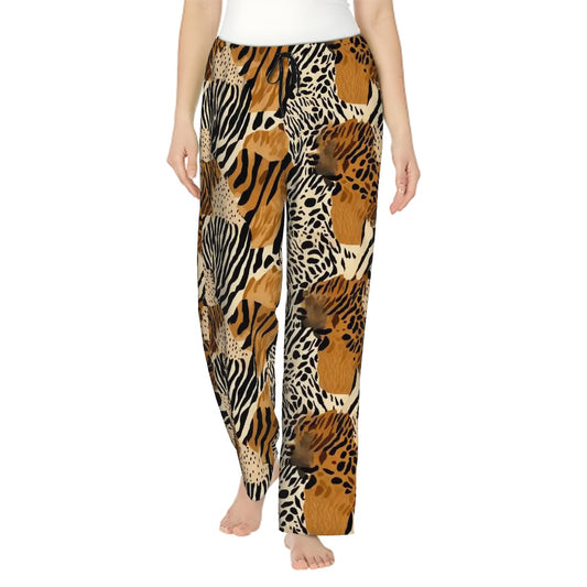 Leopard Designs, Women's Pajama Pants