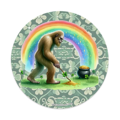 Mouse pad, anti slip mouse pad, computer mouse, sasquatch mouse pad, bigfoot mouse pad