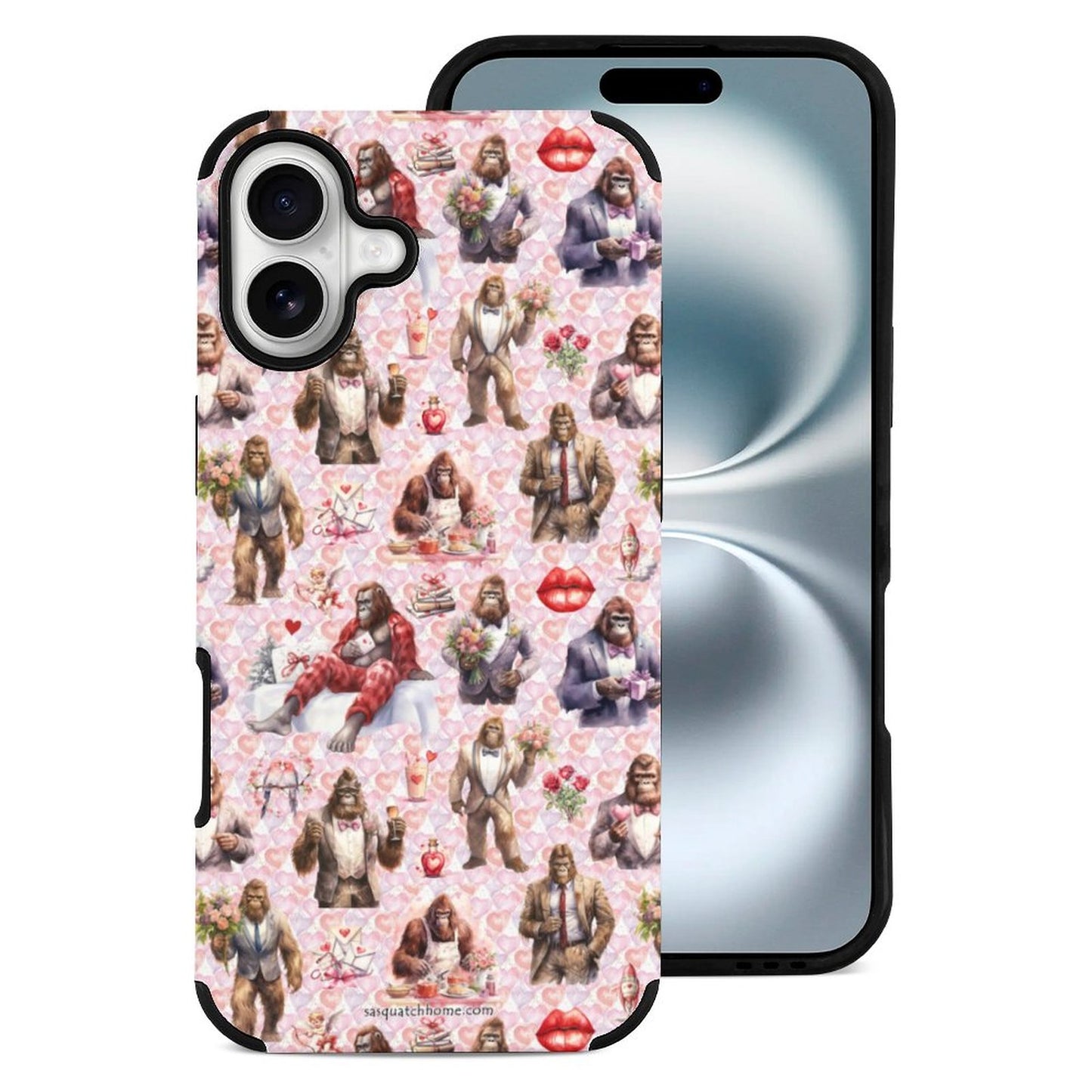 20 Bigfoot / Sasquatch Designs, Microfiber iPhone 16 Cases