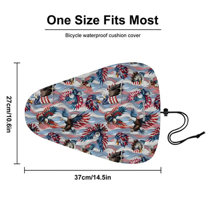 8 Patriot Designs, Waterproof Bike Seat Cover