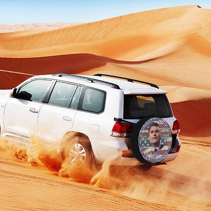 Charlie Kirk Memorial, Oxford Cloth Tire Cover