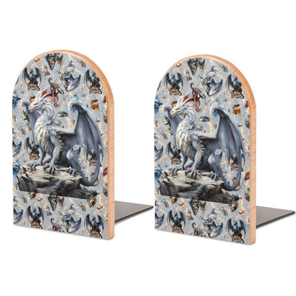Dragon, Wood Bookends