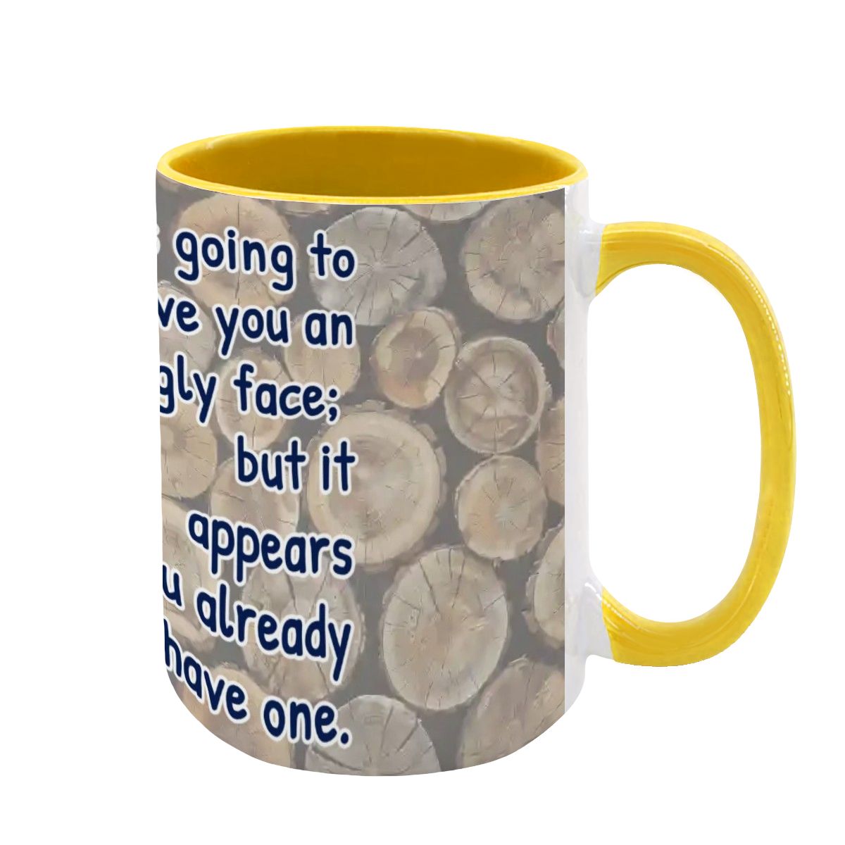 Sarcastic Sasquatch "I was going to..", Large 15 Ounce Colorful Mugs – Made In USA