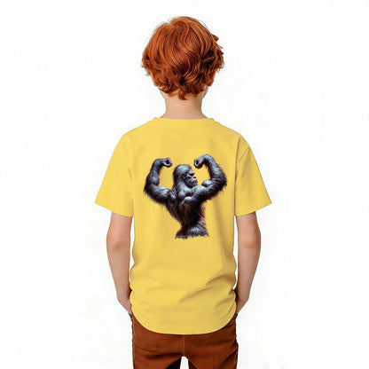 Bigfoot Sasquatch Designs, Kid’s Double Sided Gildan 5000B T Shirt