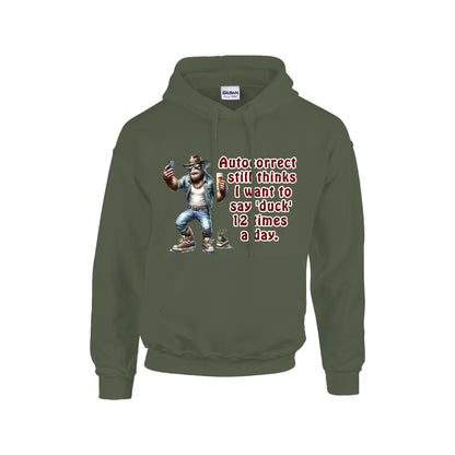 Sasquatch, Bigfoot Design, Gildan 18500 Poly-Cotton Hoodie