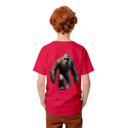 Bigfoot Sasquatch Designs, Kid’s Double Sided Gildan 5000B T Shirt
