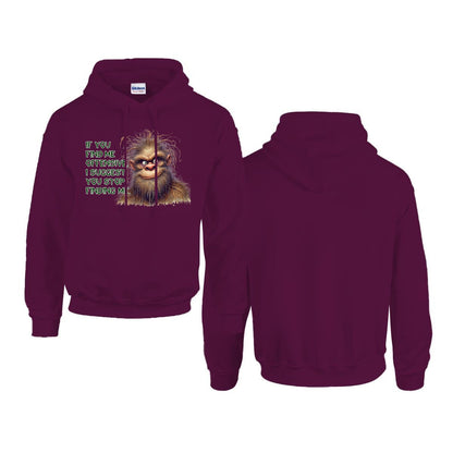 Sasquatch, Bigfoot Design, Gildan 18500 Poly-Cotton Hoodie