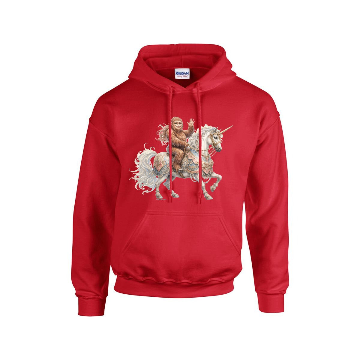 Sasquatch, Bigfoot Design, Gildan 18500 Poly-Cotton Hoodie