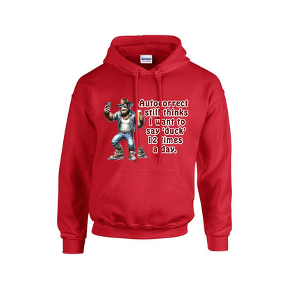 Sasquatch, Bigfoot Design, Gildan 18500 Poly-Cotton Hoodie