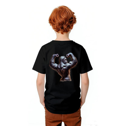 Bigfoot Sasquatch Designs, Kid’s Double Sided Gildan 5000B T Shirt