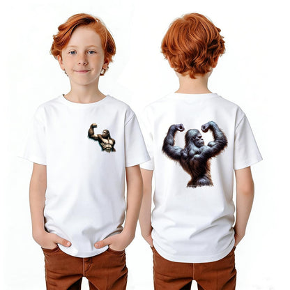 Bigfoot Sasquatch Designs, Kid’s Double Sided Gildan 5000B T Shirt