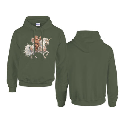 Sasquatch, Bigfoot Design, Gildan 18500 Poly-Cotton Hoodie