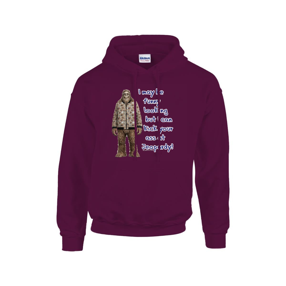 Sasquatch, Bigfoot Design, Gildan 18500 Poly-Cotton Hoodie