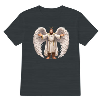 Bigfoot Angel, Sasquatch Angel, Adult Gildan 5000 Cotton T shirt