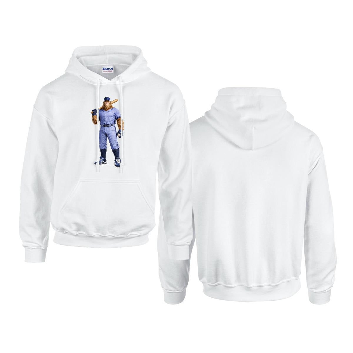 Sasquatch, Bigfoot Design, Gildan 18500 Poly-Cotton Hoodie