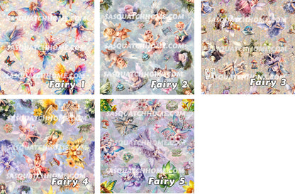 5 Fairy Designs Designs Kids Canvas Sneaker Shoes