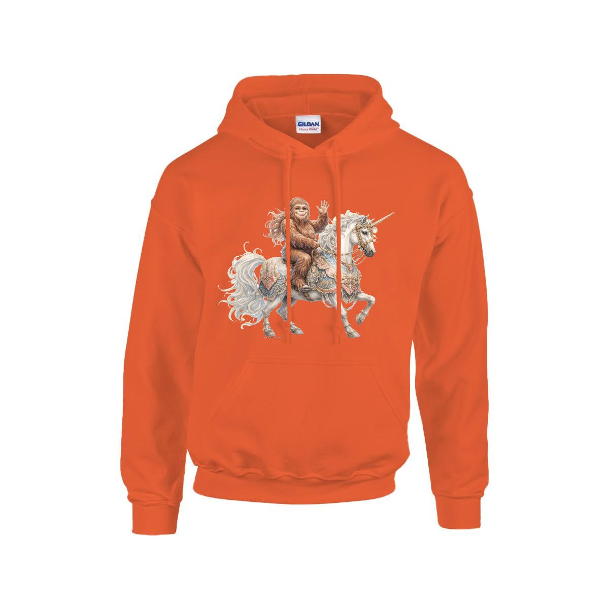 Sasquatch, Bigfoot Design, Gildan 18500 Poly-Cotton Hoodie