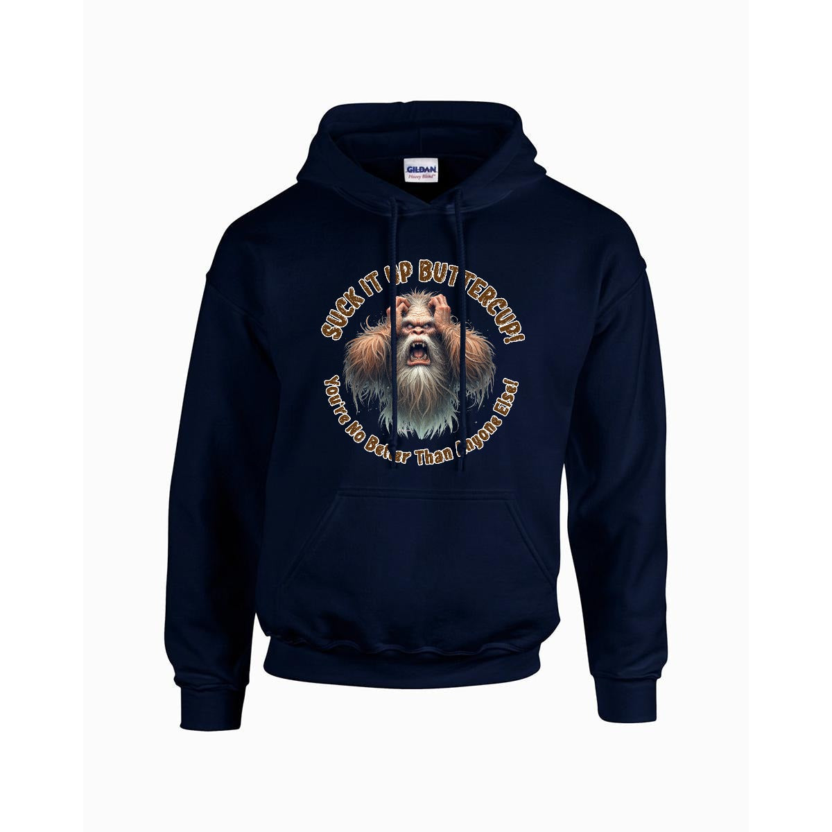 Sasquatch, Bigfoot Design, Gildan 18500 Poly-Cotton Hoodie