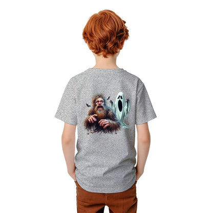 Bigfoot Sasquatch Designs, Kid’s Double Sided Gildan 5000B T Shirt