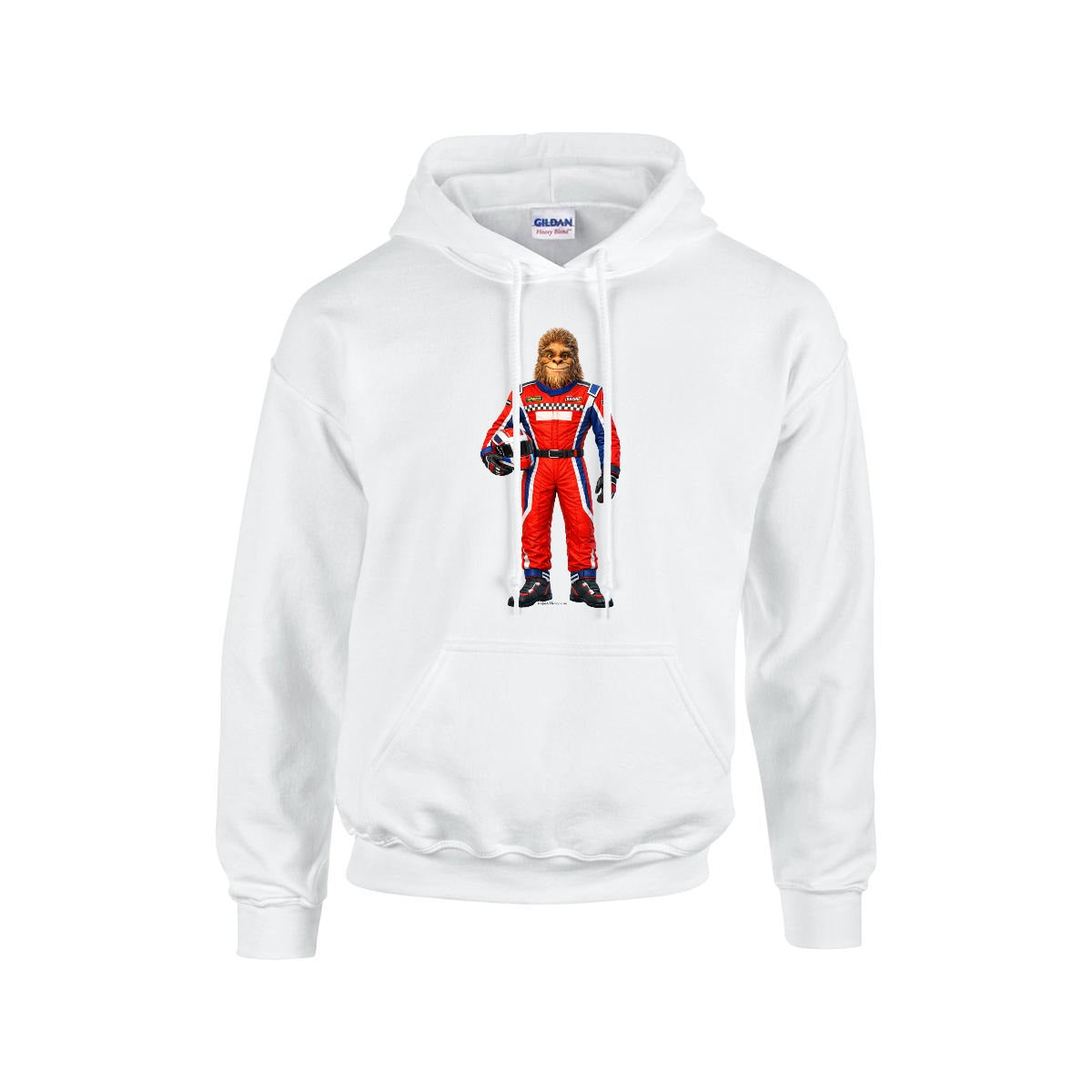 Sasquatch, Bigfoot Design, Gildan 18500 Poly-Cotton Hoodie