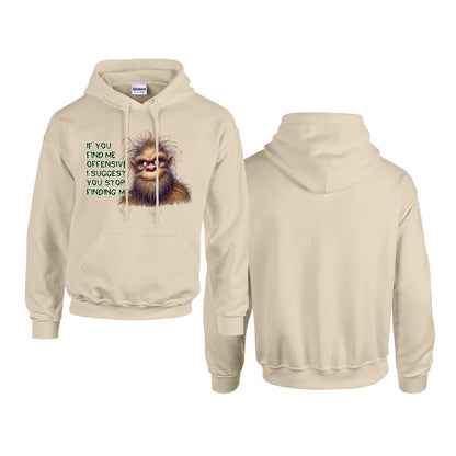 Sasquatch, Bigfoot Design, Gildan 18500 Poly-Cotton Hoodie