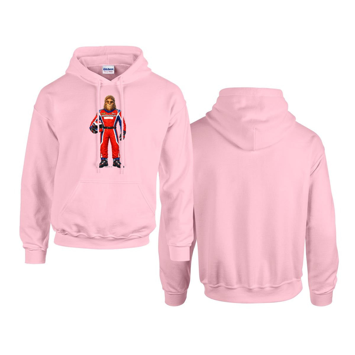 Sasquatch, Bigfoot Design, Gildan 18500 Poly-Cotton Hoodie