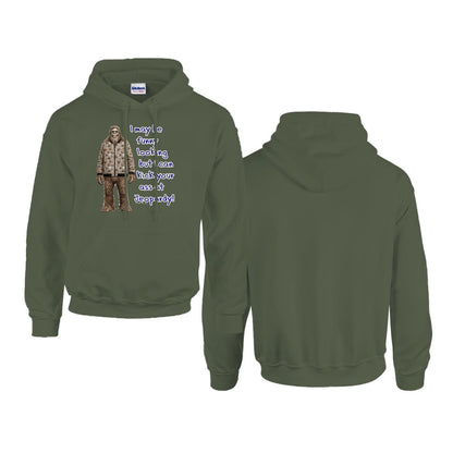 Sasquatch, Bigfoot Design, Gildan 18500 Poly-Cotton Hoodie