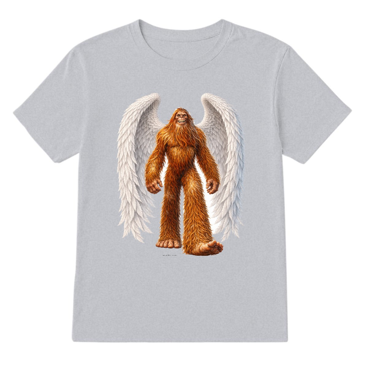Bigfoot Sasquatch With Wings, |Gildan 5000 T Shirt