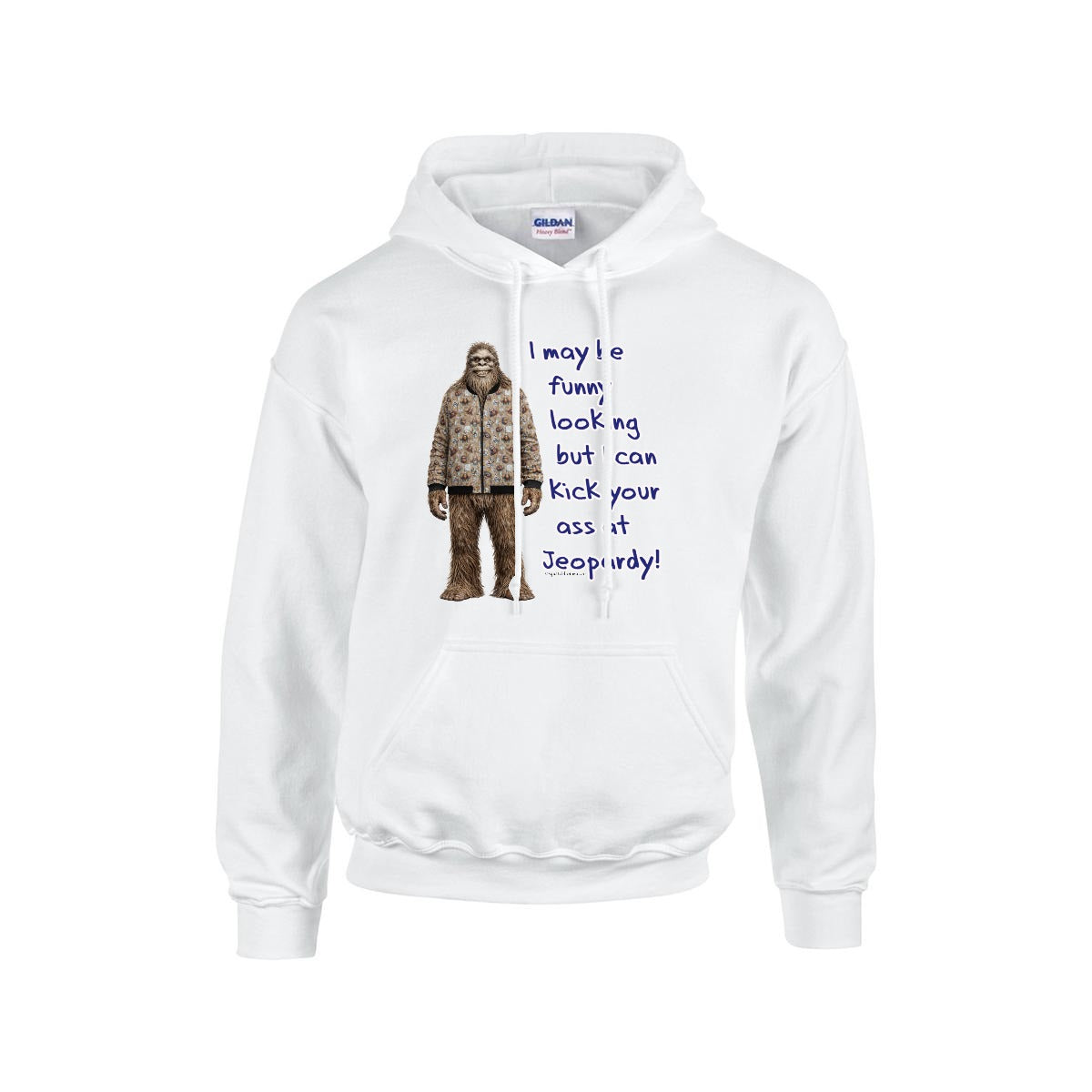 Sasquatch, Bigfoot Design, Gildan 18500 Poly-Cotton Hoodie