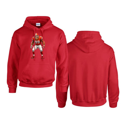 Sasquatch, Bigfoot Design, Gildan 18500 Poly-Cotton Hoodie