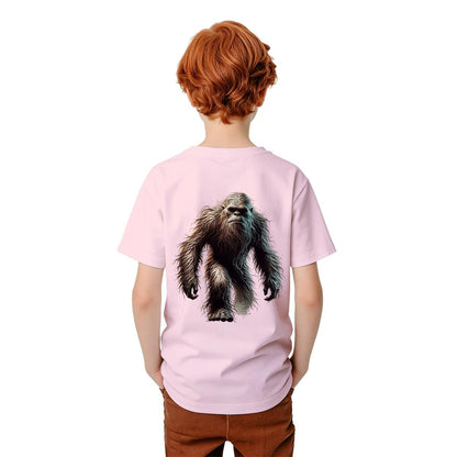 Bigfoot Sasquatch Designs, Kid’s Double Sided Gildan 5000B T Shirt