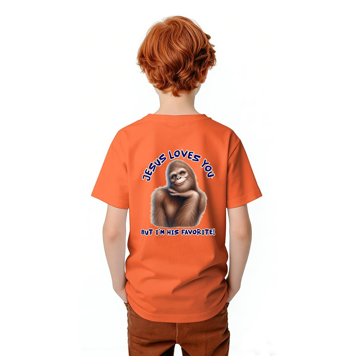 Bigfoot Sasquatch Designs, Kid’s Double Sided Gildan 5000B T Shirt